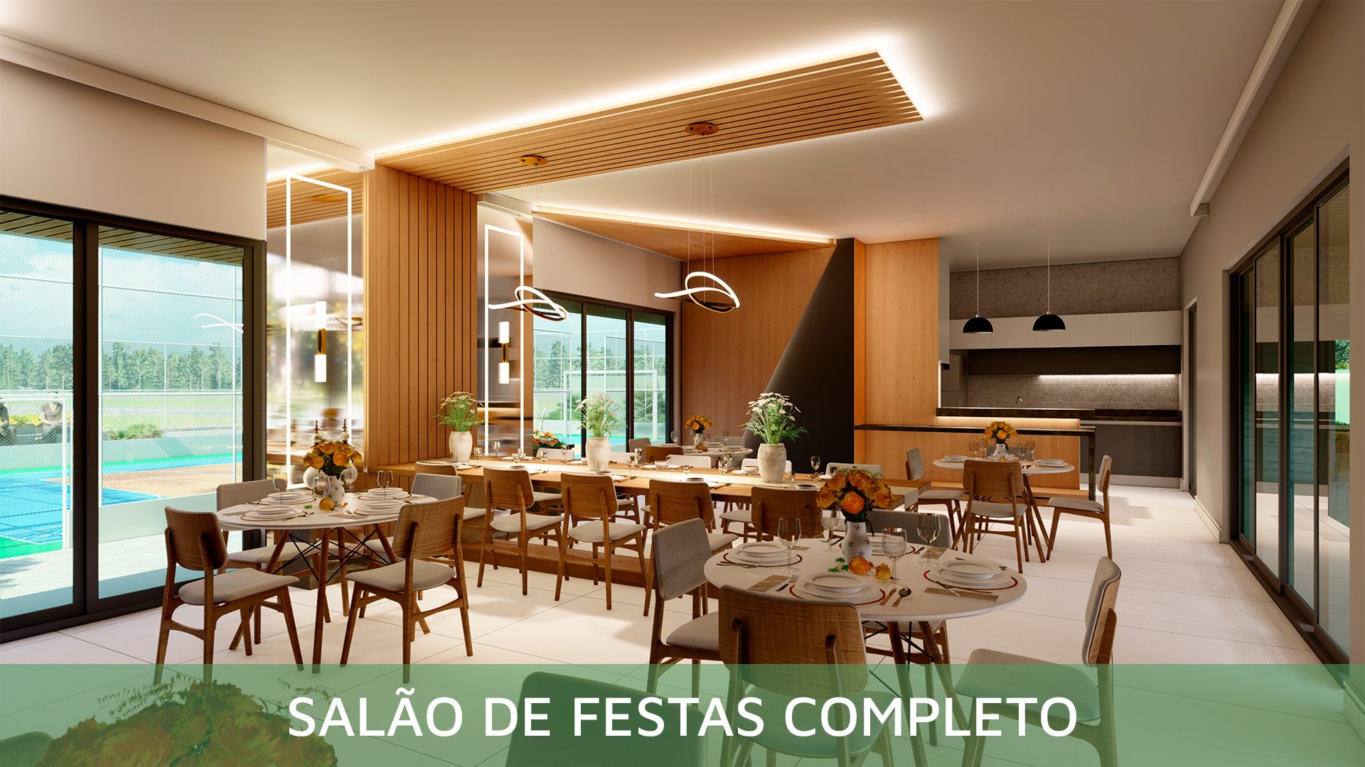 Salão de Festas Completo
